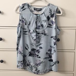 Karl Lagerfeld Paris sleeveless blouse, size M